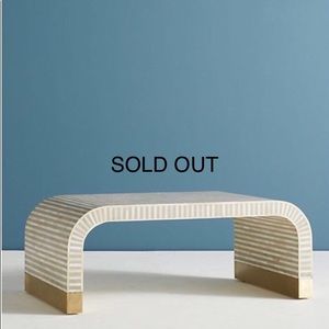 Bone Inlay coffee table